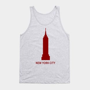 New York City Empire State Bulding Tank Top